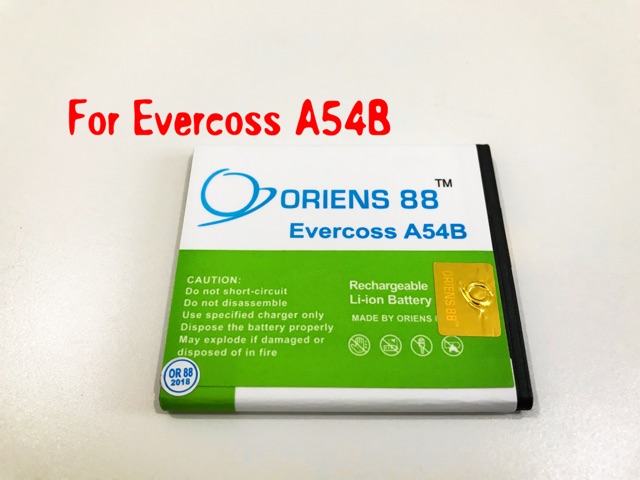 (P) Baterai batre battery EVERCOSS A54B double power/IC ORIENS88