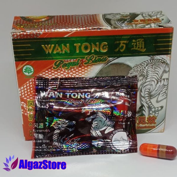 Kapsul Wan Tong Obat Asam Urat Obat Herbal Wangtong Original Terbaru Shopee Indonesia