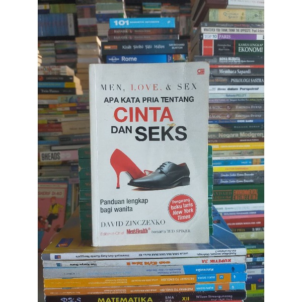 Buku Original : Apa Kata Pria tentang CINTA Dan SEKS - David Zinczenko