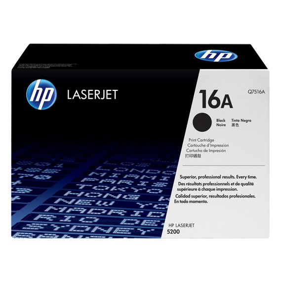 Toner HP 16A Black Original Q7516A