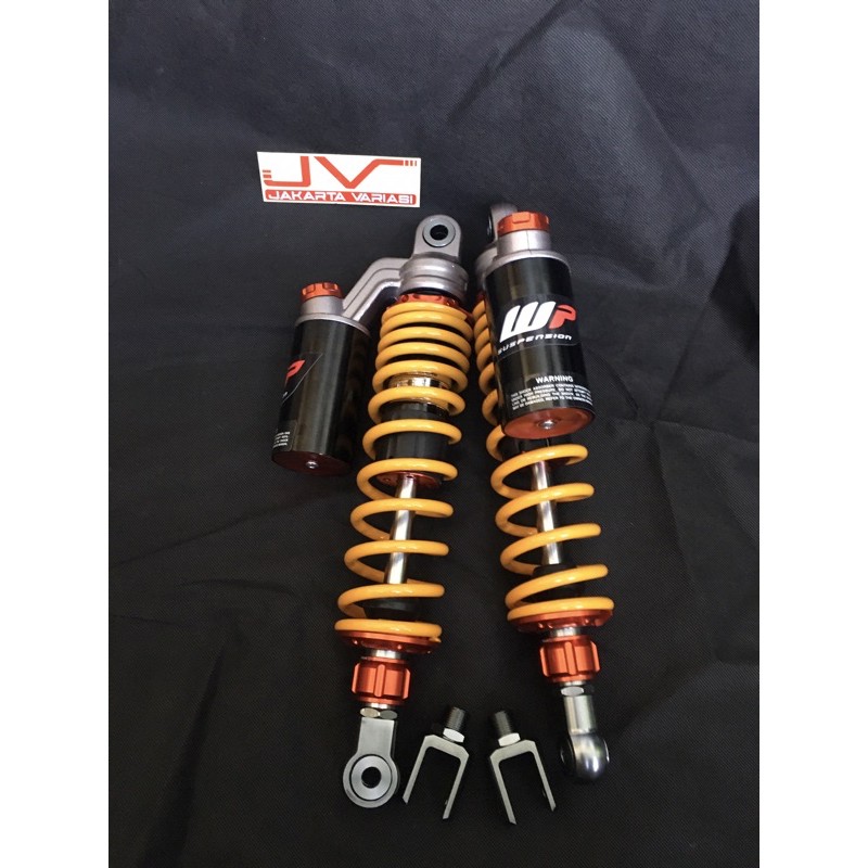Shockbreaker Tabung Atas Model Wp Grey Series Shock Nmax Pcx Rx king Aerox Supra X Vega F1zr dll-Kuning