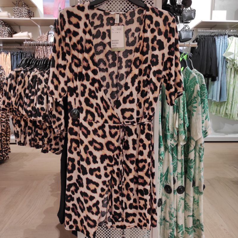 Dress Motif Leopard H&M Original Store
