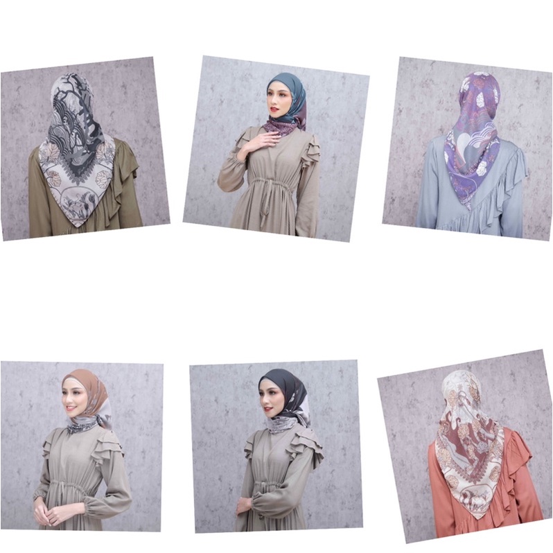 SALE RESTU ANGGRAINI timun mas scarf kesuna scarf