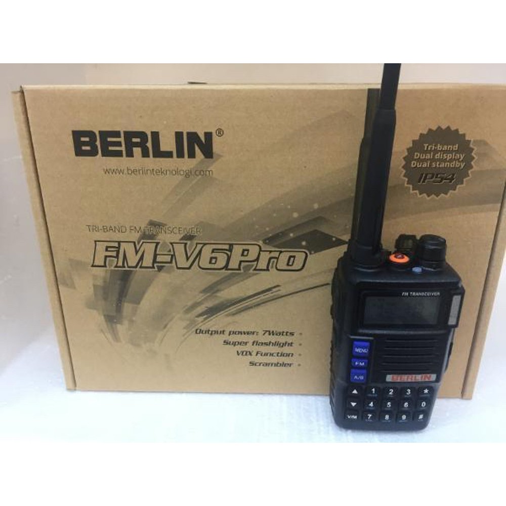Promo Ht Berlin V6 Pro triple band Berkualitas