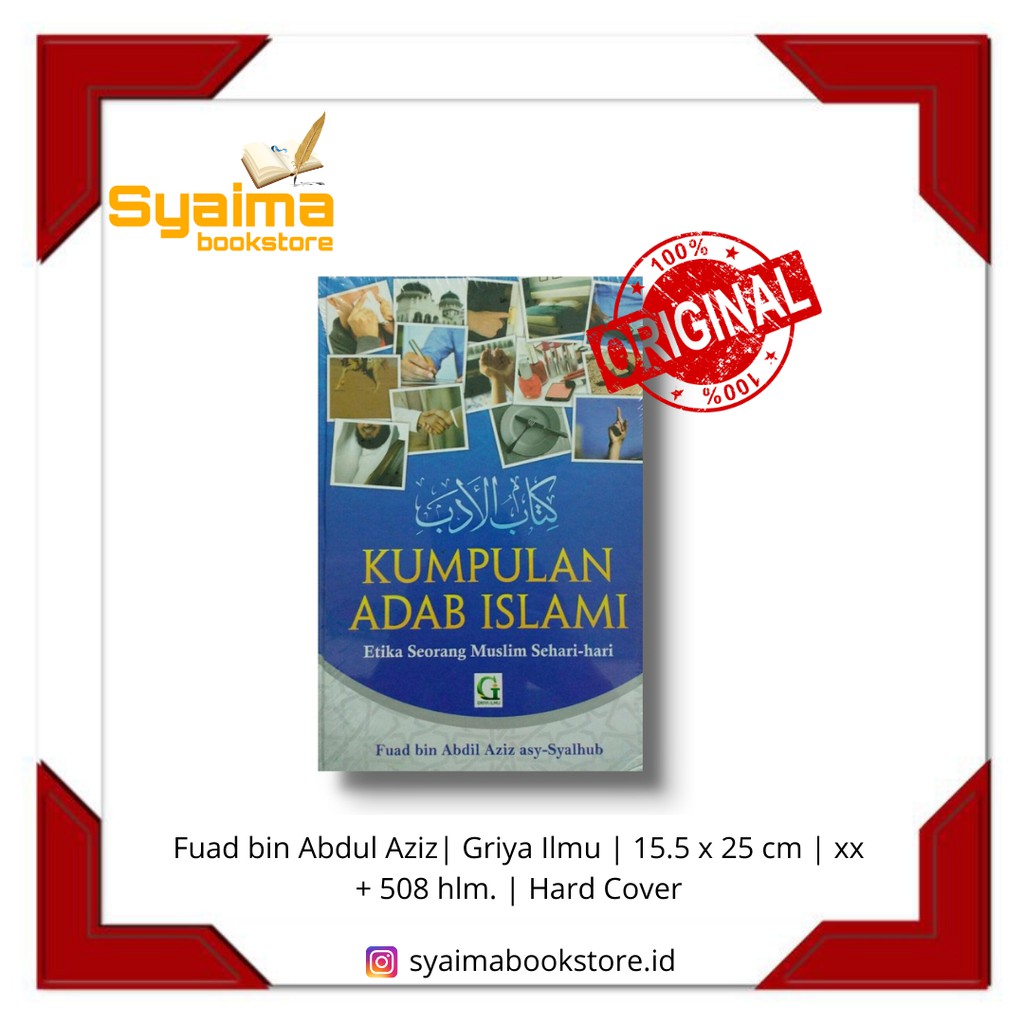 Jual Buku Kumpulan Adab Islami | Shopee Indonesia