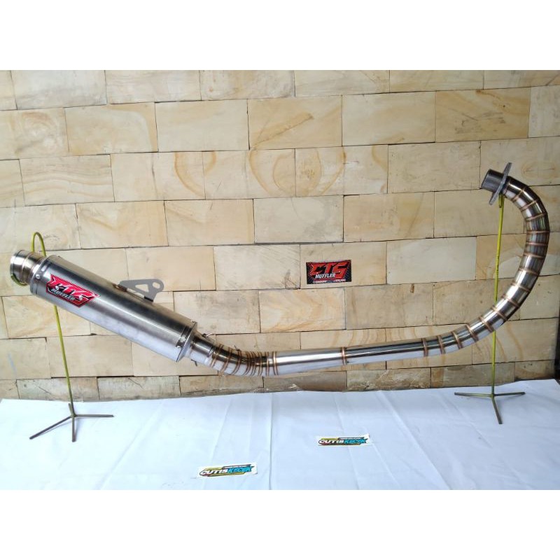 knalpot cts muffler leher jawara terlaris cb,gl,mp