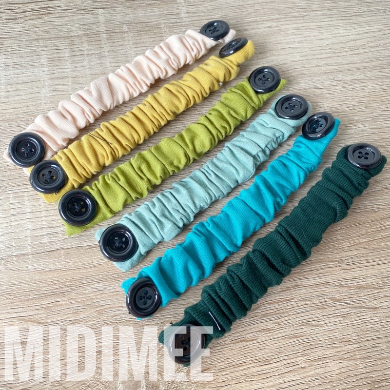 KONEKTOR MASKER Jilbab Pengait Masker Hijab Kain Katun Konektor Hijab