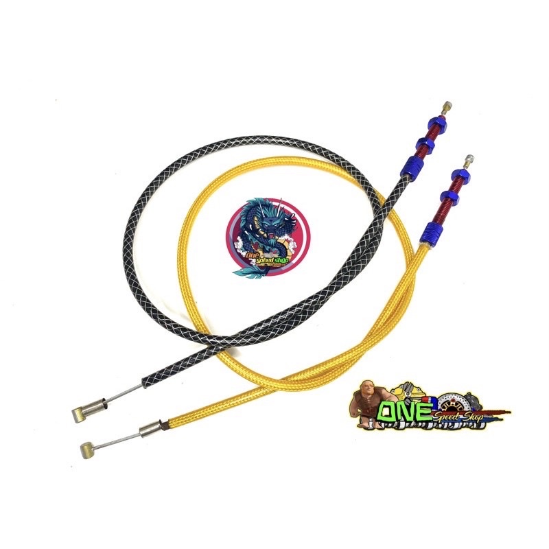 PROMO KABEL KOPLING SERAT CARBON / KABEL TALI KOPLING THAILAND NINJA R NINJA RR VIXION SATRIA FU