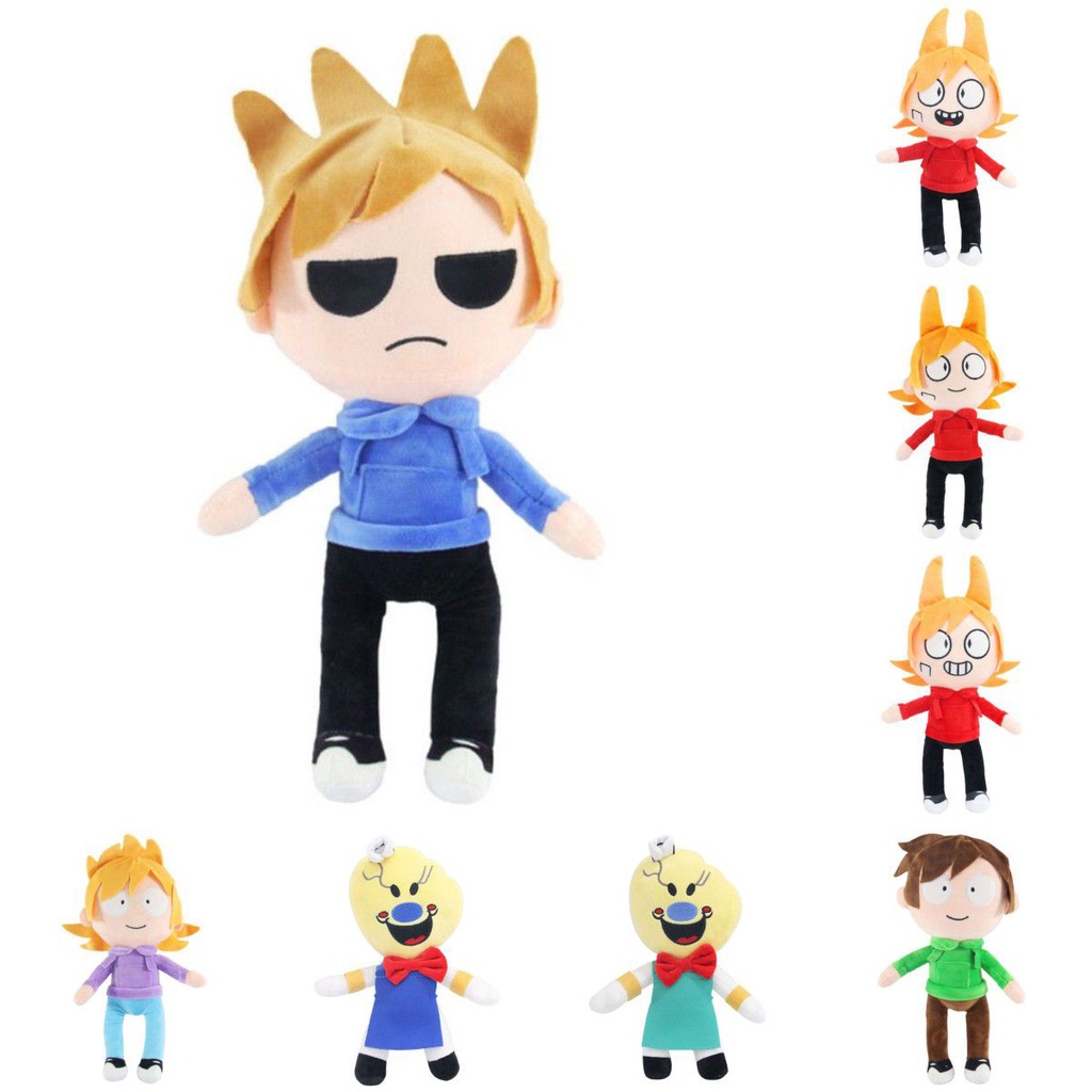 Youtube New Exclusive Tom Eddsworld Tord Anime Plush Kartun Edd Hadiah Mainan Boneka