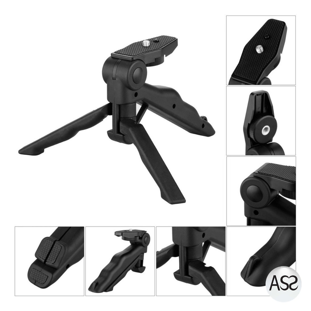 ASS Shop - TaffSTUDIO Mini Foldable Folding Tripod Stand - CP-GP264