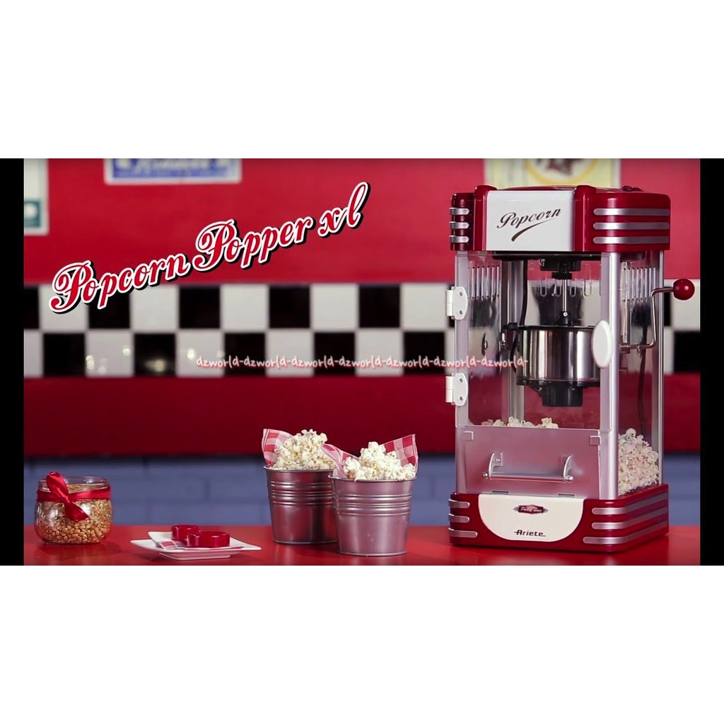 Ariete Mesin Pembuat Pop Corn Popcorn Maker Mesin Ariette Arieta Mesin Membuat Jagung