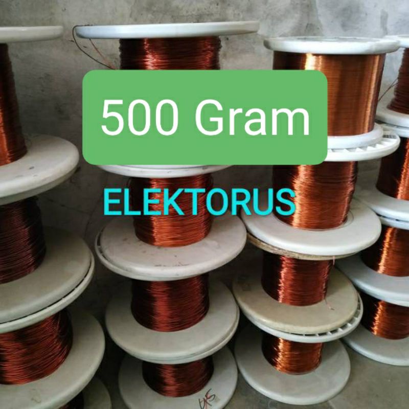 500 Gram Kawat Tembaga 0.30mm sampai dengan 1.5mm Email SUPREME