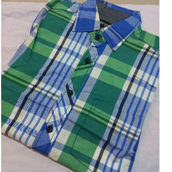 Kemeja Pria Ricardo Lengan pendek