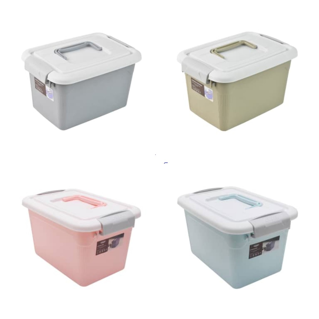 INFORMA 5L HANDLE STORAGE BOX Kotak Penyimpanan Dengan Handle Kotak Mainan Kotak Serbaguna