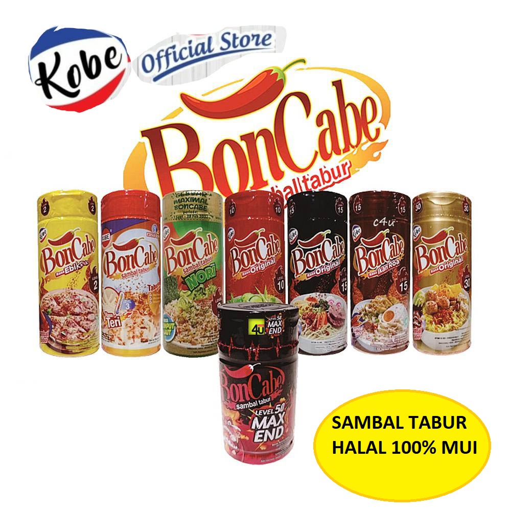 BON CABE SAMBAL TABUR - SAMBAL TABUR - SAMBAL TABUR KOBE - SAMBAL TABUR BON CABE - BON CABE