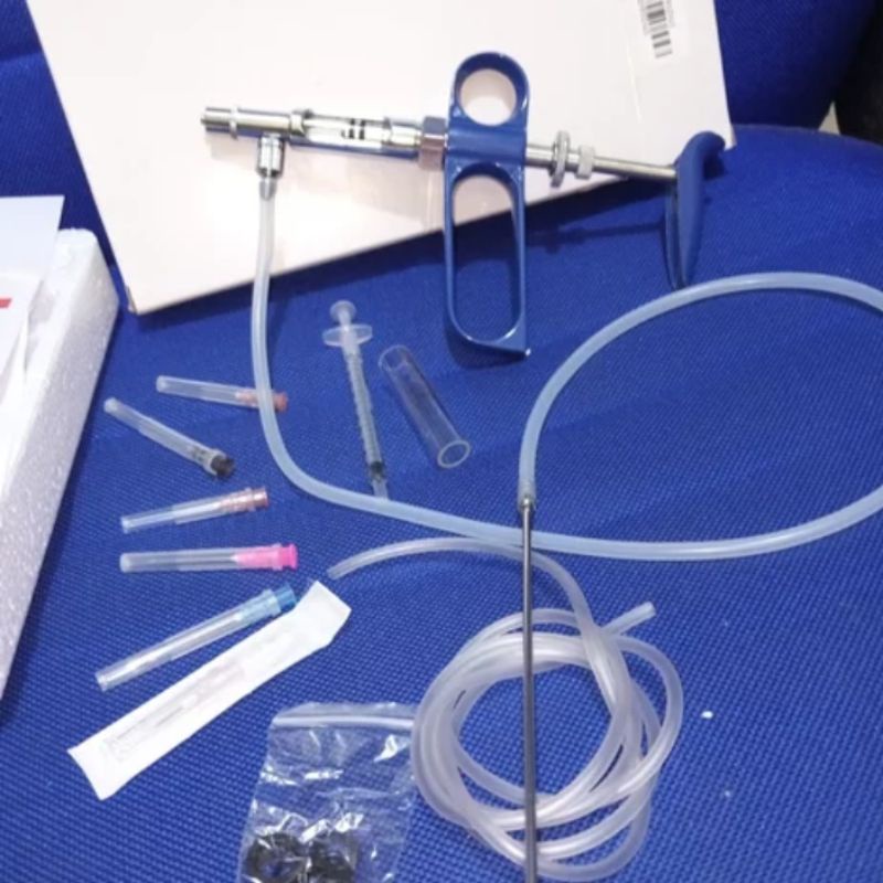 Alat Suntik Vaksin hewan ternak Suntikan Otomatis Suntikan Ternak Suntikan Sapi Otomatis Suntikan In