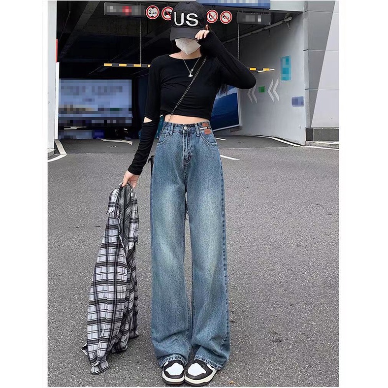 NEW HIGH WAIST BOYFIREND MURAH CELANA JEANS PANJIANG WANTIA KULOT