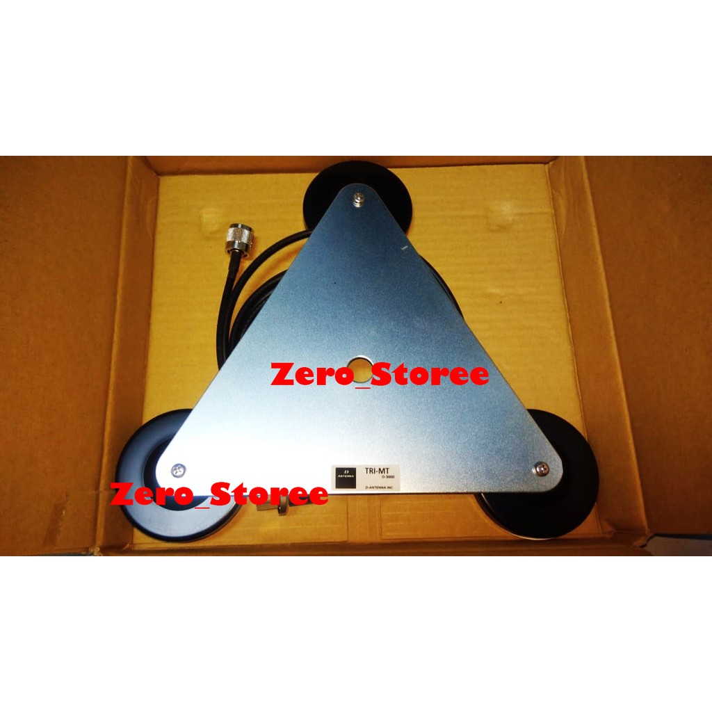 D Antenna TRI-MT D-3000 Bracket Magnet Segitiga Mobil Breket Magnet Antena D3000 Segi tiga MAGNIT Dudukan Tempel brecket mahnet KUAT Antena