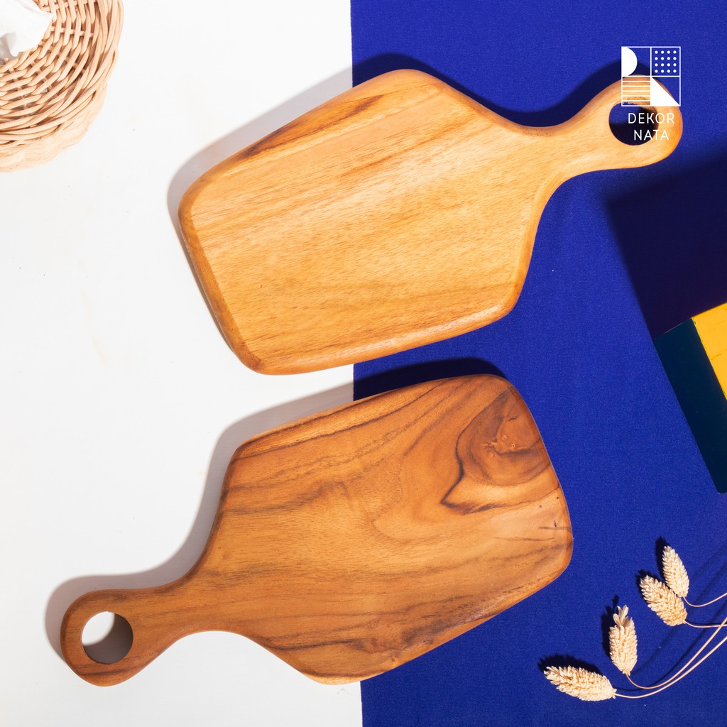 

Dekornata Harriet Teak Serving Board / Talenan Kayu / Tatakan Kayu