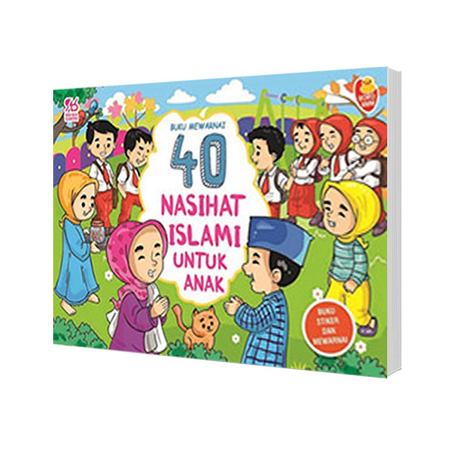 BUKU MEWARNAI 40 NASIHAT ISLAMI UNTUK ANAK Shopee Indonesia