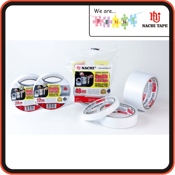 

Selotip Bolak balik NACHI 48mm 10yard Double Side Tape 100% ORIGINAL