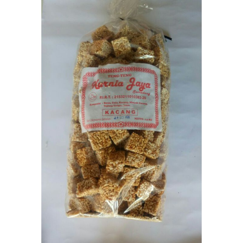 

makanan Teng-Teng manis jumbo (1bal= 2.4kg)