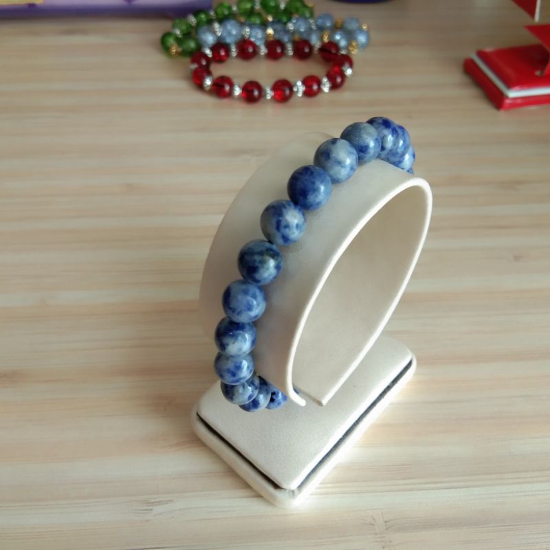 Gelang Batu Alam Sodalite