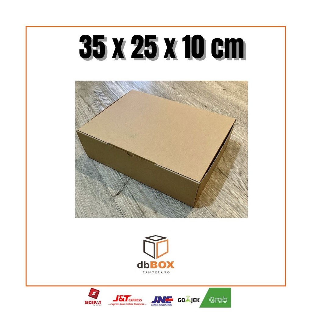 

Kardus 35x25x10 cm | Box Die Cut dan Easy Usage | Box Kue Tart | Box Aksesoris | Box Pizza