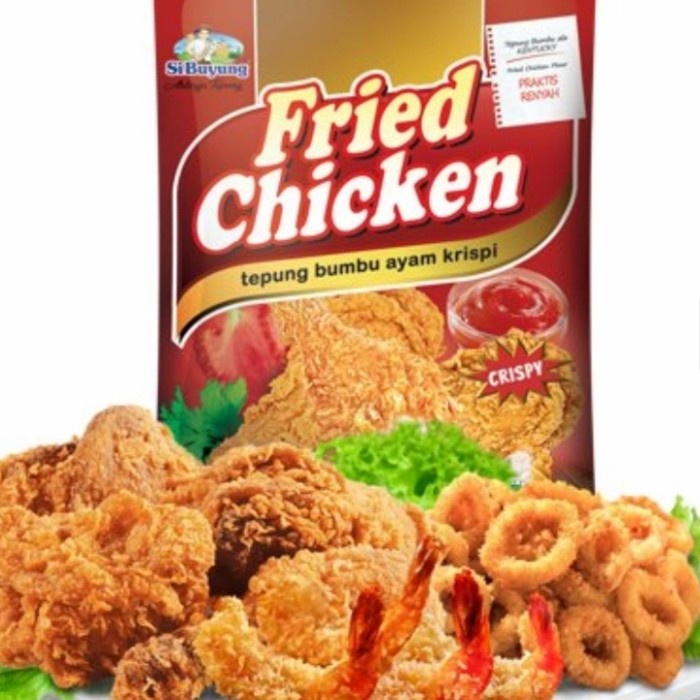 

MURAH Tepung Fried Chicken Si Buyung 500gr