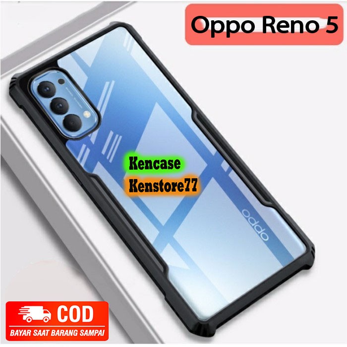 Oppo Reno 5 Fusion Armor Cover Hard Case Casing Reno 5