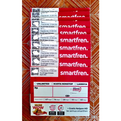 Kartu Perdana Smartfren 16 GB