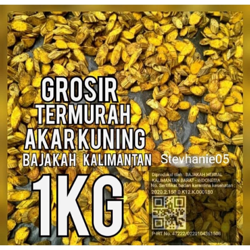 

akar kuning 1kg tanpa kemasan