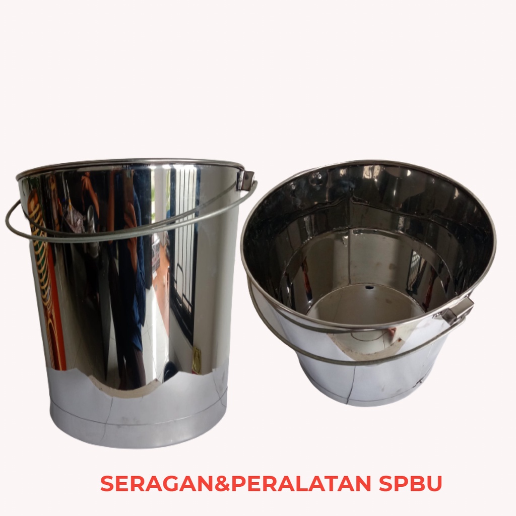 Ember stainless 20 liter spbu pertamina