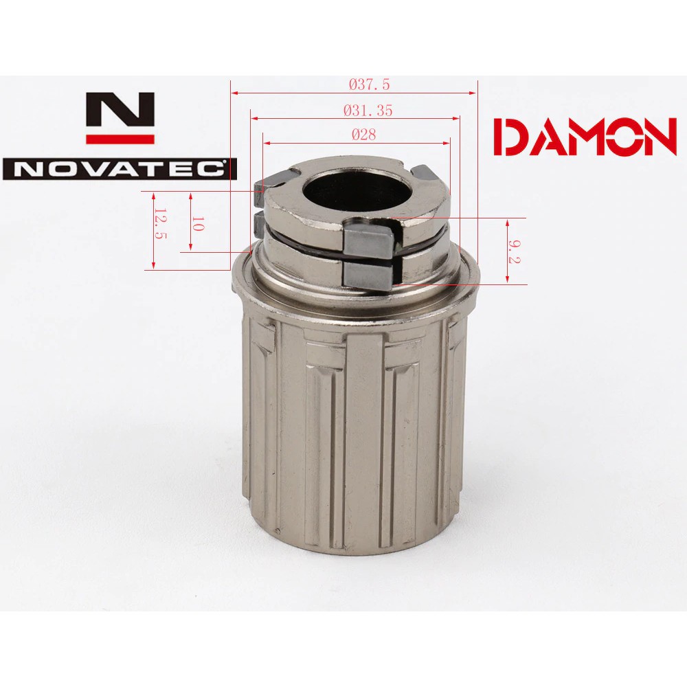 PRODUK IMPORT Novatec D042SB F062SB F812SB F352SB Bicycle Hub 8/9/10S Type A2 Steel Freehub