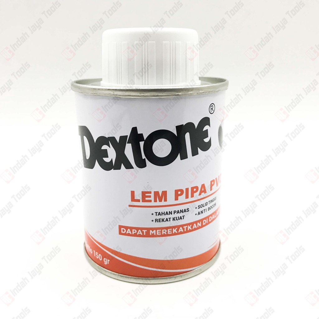 DEXTONE KALENG Lem Pipa pvc 150 GRAM - Lem Paralon Pralon Talang Kran