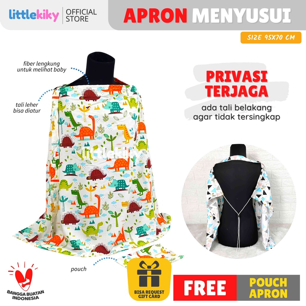 Apron Menyusui / Celemek Menyusui / Nursing Apron