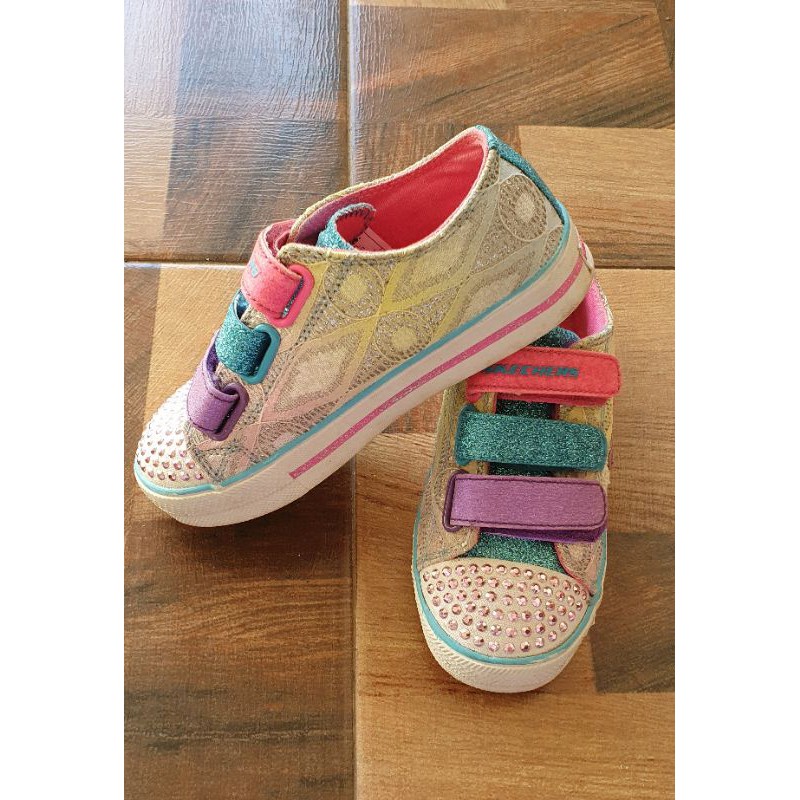 Prelove Sepatu Anak Merk Skechers Lampu Original