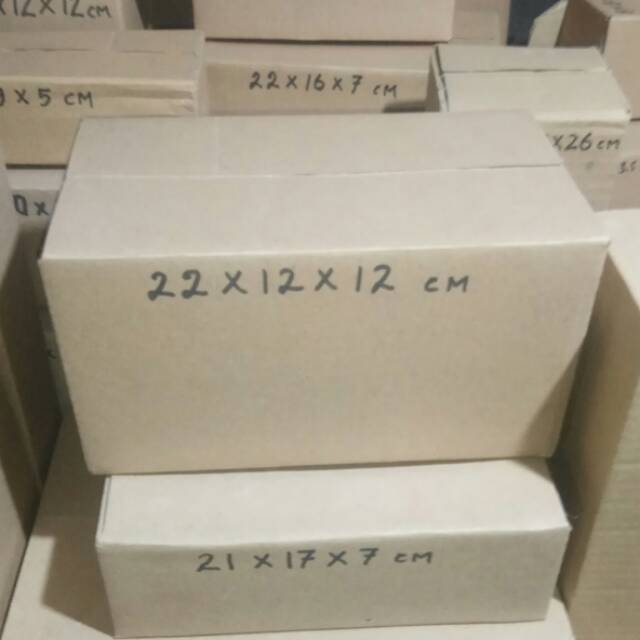 

Kardus Box Packing Online 22x12x12 cm