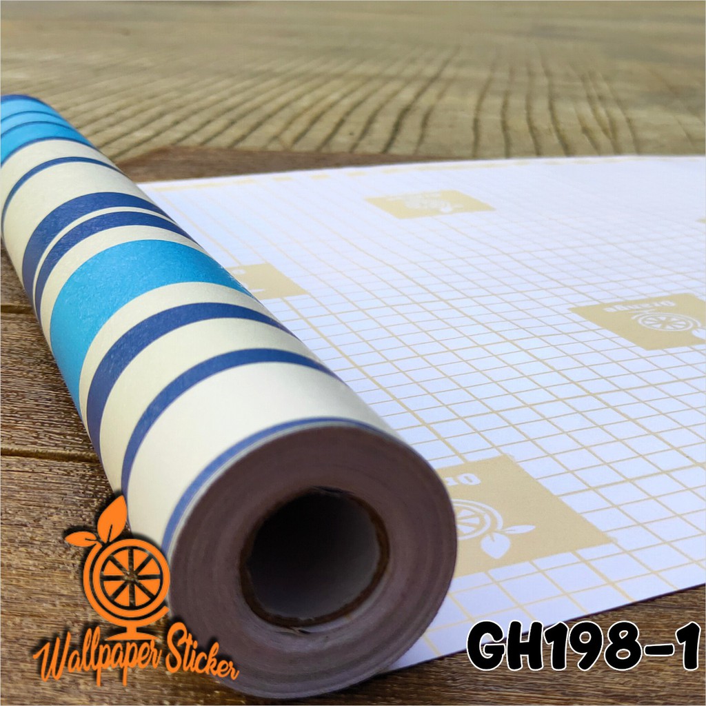 Wallpaper stiker dinding kamar tidur / wallpaper 3d wallstiker motif elegant 45cm X 10meter-5