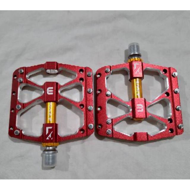 PEDAL BEARING - PEDAL SEPEDA BEARING - PEDAL RAZE 25 BEARING MERAH