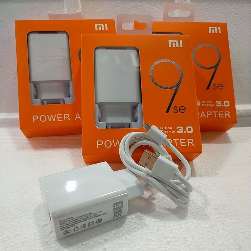 Charger TC cas cesan xiaomi original mikro USB mi 9se