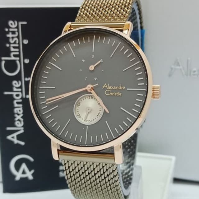 JAM TANGAN PRIA ALEXANDRE CHRISTIE AC 6499 ORIGINAL GARANSI RESMI 1 TAHUN