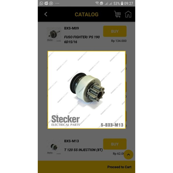 bendik bendix starter Efi t120ss ss injection