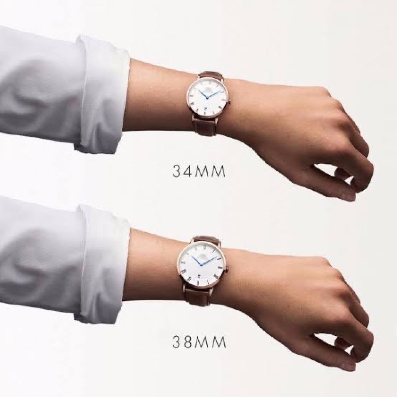 [100% ORIGINAL] Daniel Wellington Classic Dapper Series Jam Tangan Pria | Dw Free Box