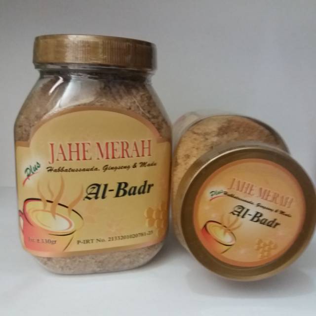 

p4yu Penghangat Badan Dan Mengatasi Perut Kembung JAHE MERAH AL BADR Botol 330 Gram