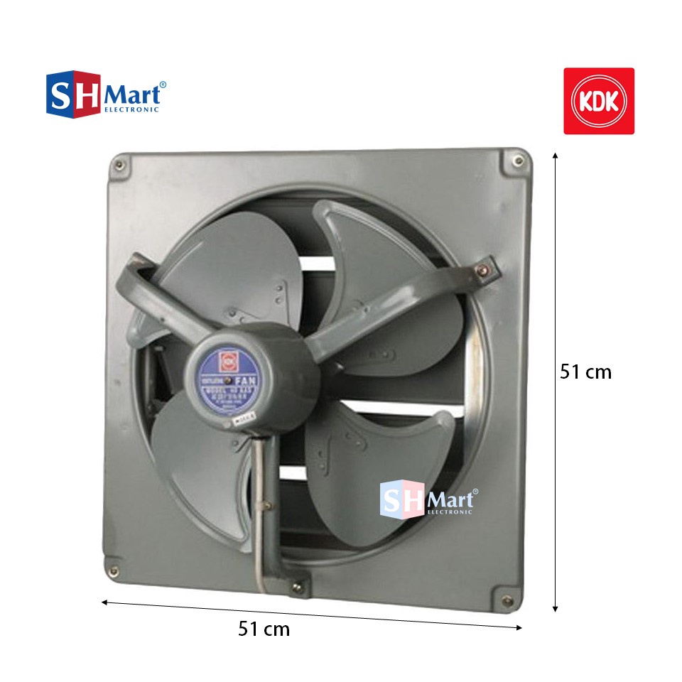 KIPAS ANGIN DINDING KDK 40AAS / EXHAUST FAN 16 INCH GARANSI RESMI (MEDAN)