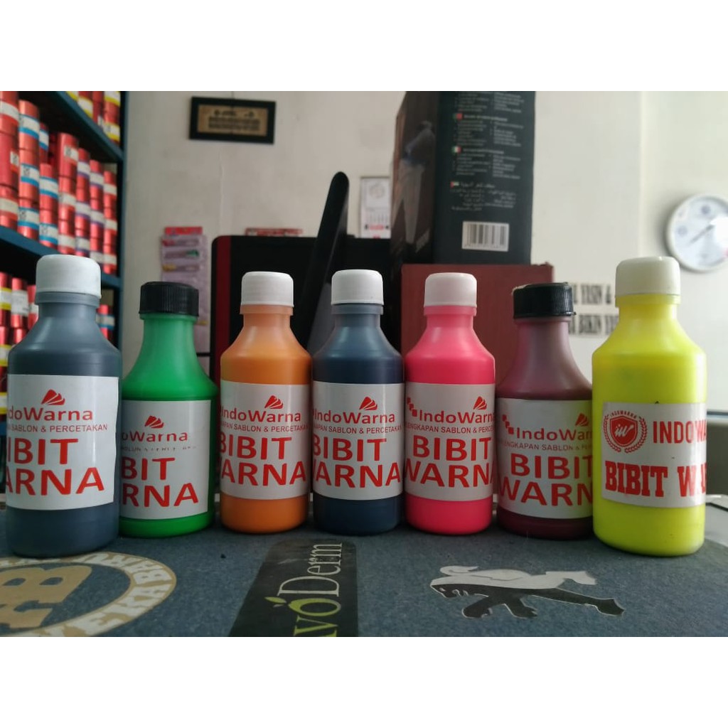 

Bibit Warna / Pigment Warna (Water Base / Basis Air) 250 Gr