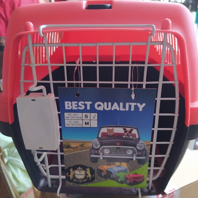 PET CARGO / PET CARRIER PETOPIA (SMALL) KHUSUS GOSEND/GRAB