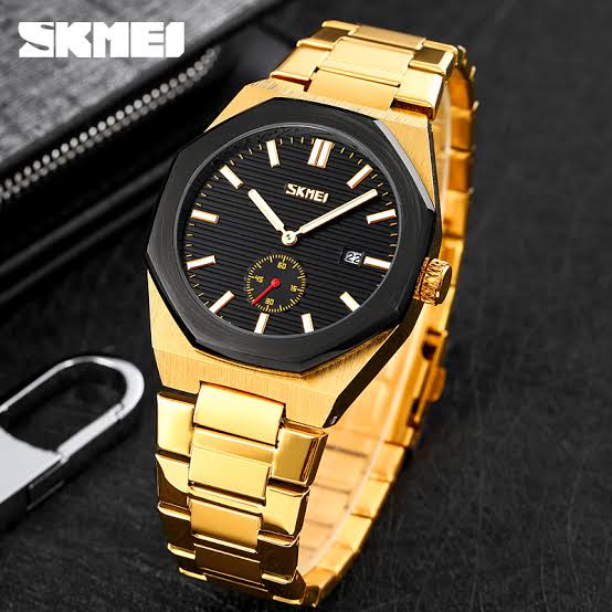 TERBARU JAM TANGAN COWOK SKMEI 9262 STRAP RANTAI/ STAINLESS STEEL/ JAM TANGAN PRIA SKMEI 9262 ORIGIN