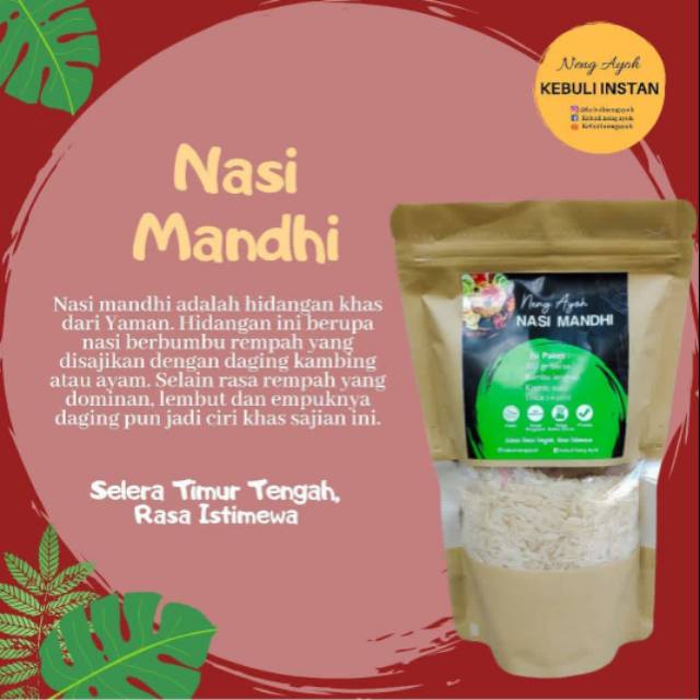 

Nasi Arab (NaSar) Mandhi 350g